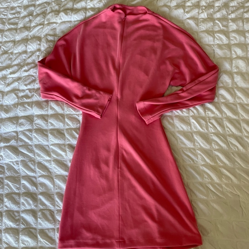 Acler Fulham Coral Ruched Bodycon Dress - Picture 7 of 10